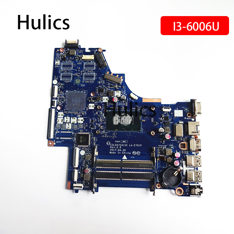 Hulics HP 250 G6 15-BS Ʈ   I3-6006U CPU 926249-001 924750-601 924755-001 CSL50/CSL52 LA-E791P DDR4
